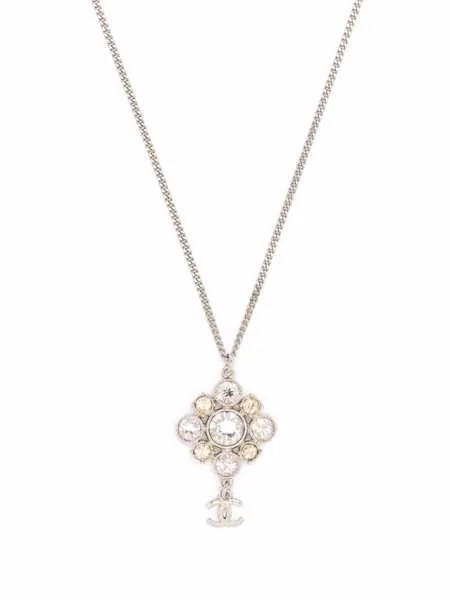 Chanel Pre-Owned колье с логотипом CC