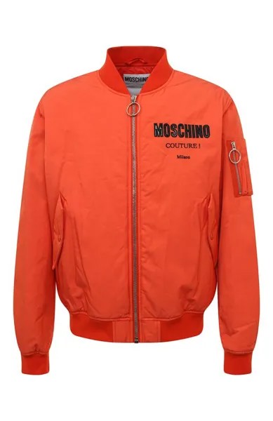 Утепленный бомбер Moschino