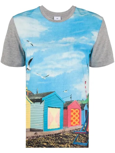 PS Paul Smith футболка с фотопринтом