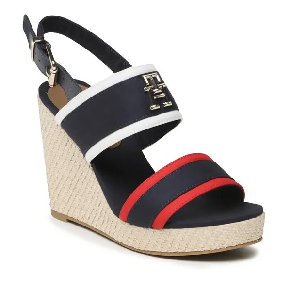 Эспадрильи Tommy Hilfiger RwbFeminne Wedge, темно-синий