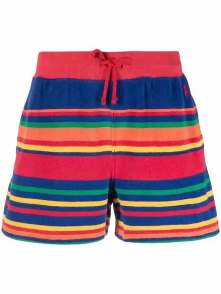 Polo Ralph Lauren шорты в разноцветную полоску