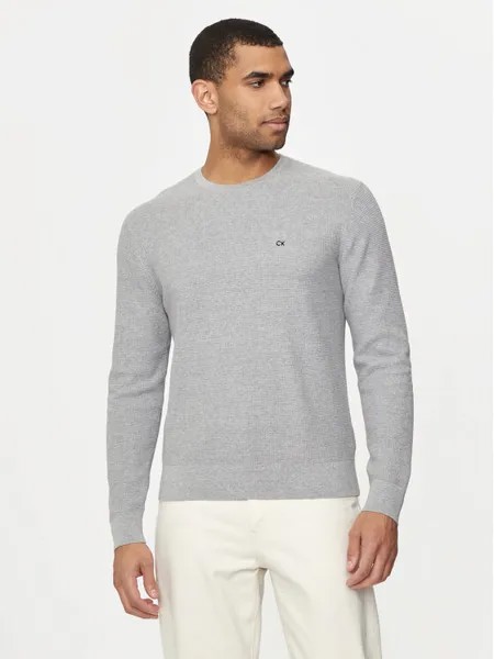 Свитер обычного кроя Calvin Klein, серый