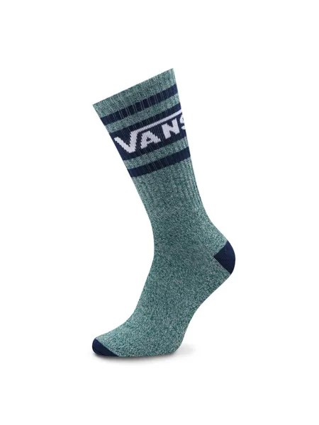 Высокие мужские носки Vans, зеленый