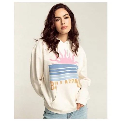 Женское Худи Billabong East Sunrise, Цвет белый, Размер XS