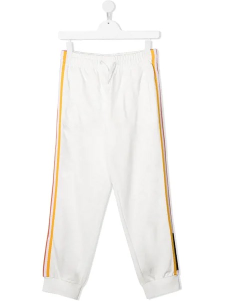 Fendi Kids спортивные брюки с логотипом