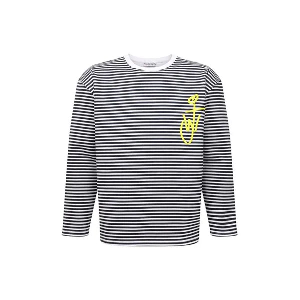 Хлопковый лонгслив JW Anderson