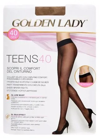 Колготки Golden Lady Teens Vita Bassa 40 den, размер 4-L, melon (бежевый)