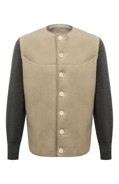 Комбинированная дубленка Maison Margiela