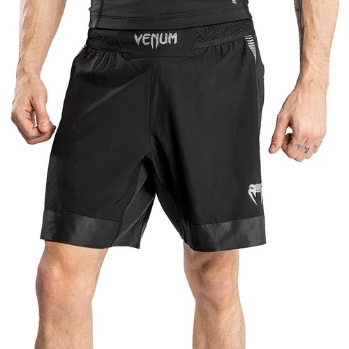 Шорты Venum, размер XXL, черный, серый