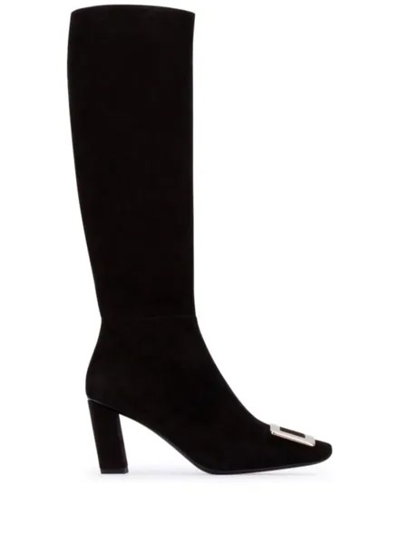 Roger Vivier ботинки Belle Vivier 75 мм, черный