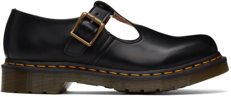 Черные оксфорды Polley Dr. Martens