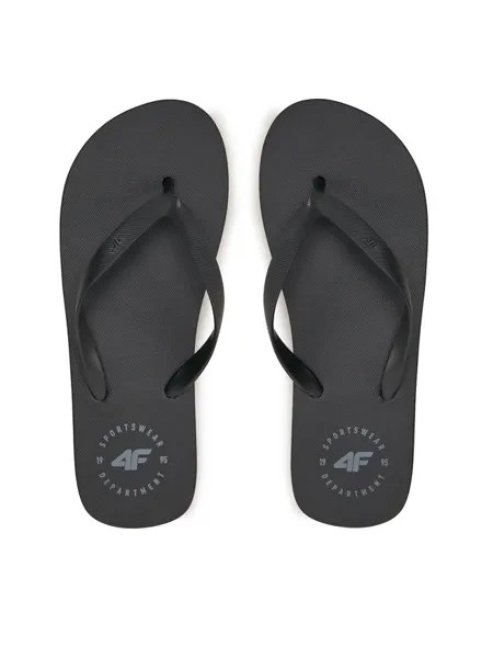 Шлепанцы на пальцах 4F Chancletas, черный