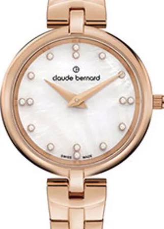 Швейцарские наручные  женские часы Claude Bernard 20220-37RMNAPR. Коллекция Dress Code