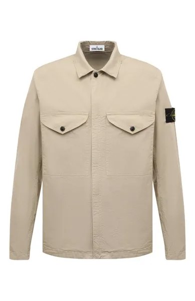 Хлопковая куртка-рубашка Stone Island