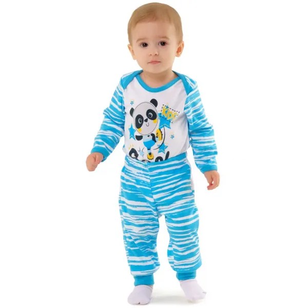 Babyglory Костюм боди и штанишки Panda Cool