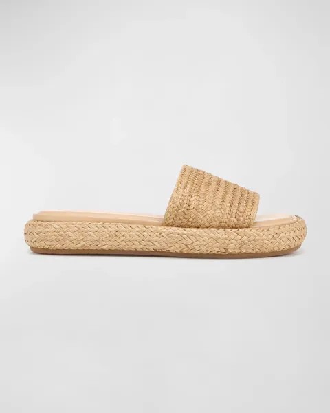 Сандалии Eva из рафии Easy Slide Vince, цвет Toasted Wheat Raffia