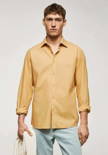 Рубашка Ibiza Mango, цвет ocre