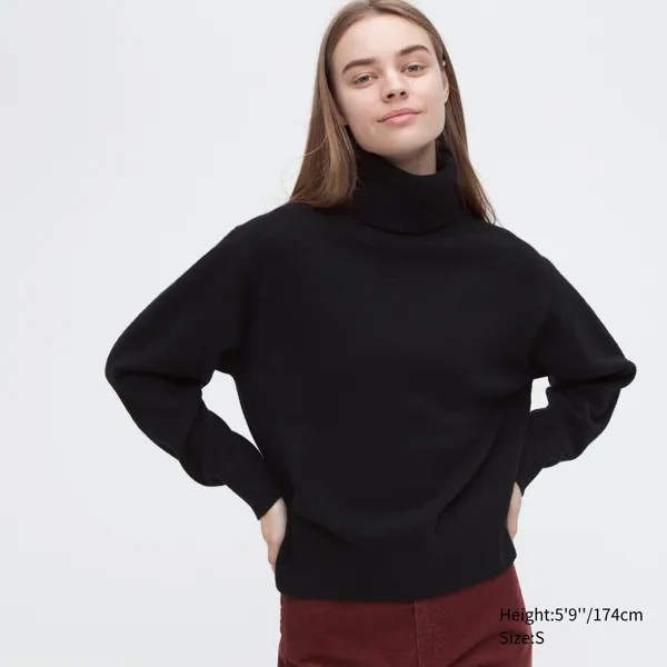 Свитер женский UNIQLO 450517COL09 черный XL (доставка из-за рубежа)