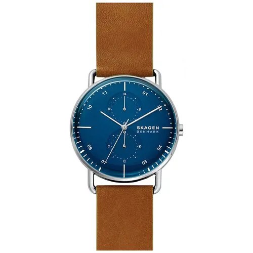 Наручные часы SKAGEN SKW6738, коричневый, серебряный