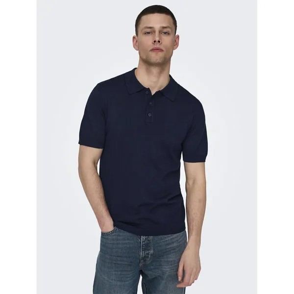 Поло Only & Sons Wyler Life Regular 14, синий