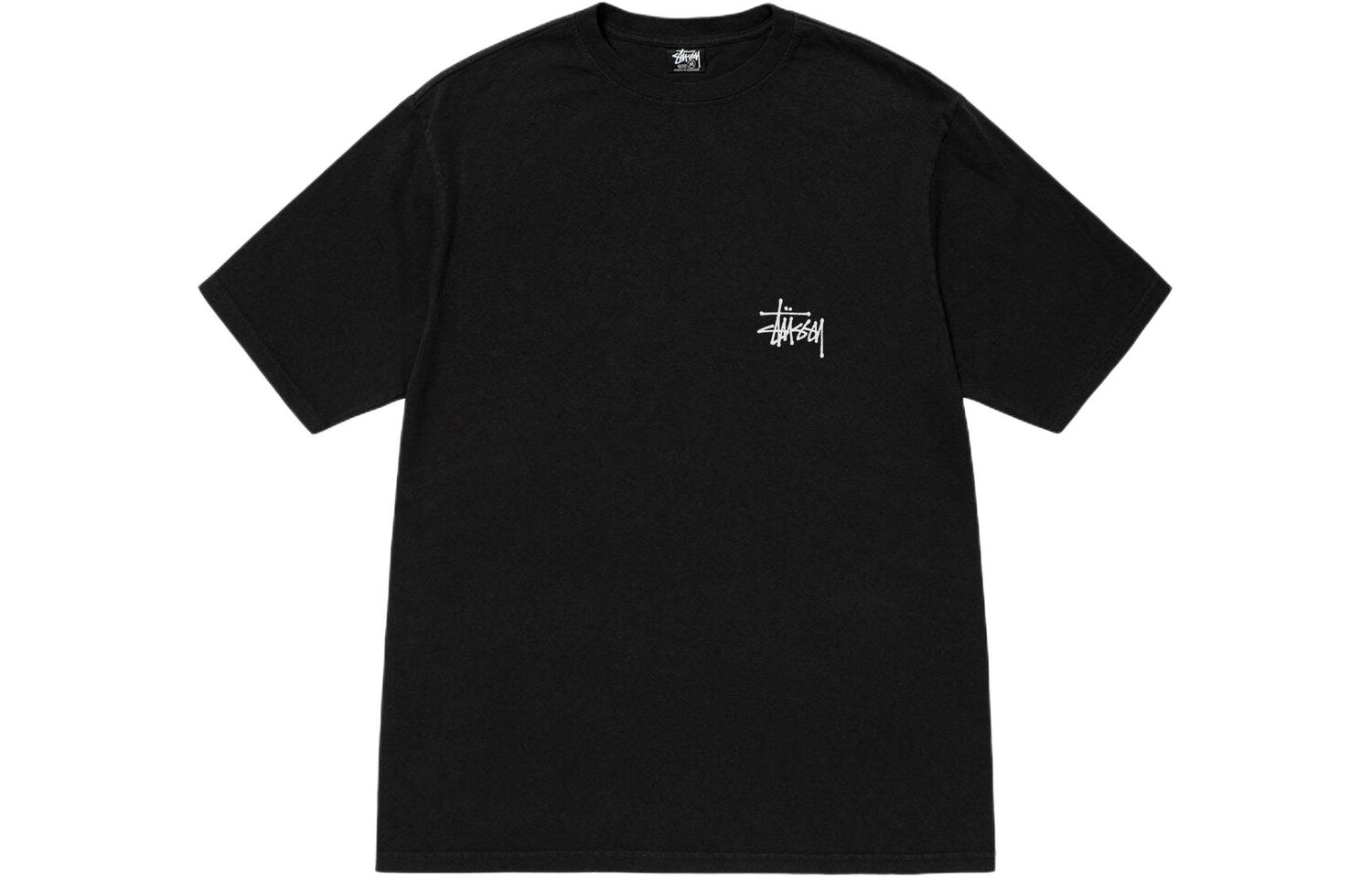 Футболка Stüssy Basic из хлопка Stüssy Stussy, цвет Natural