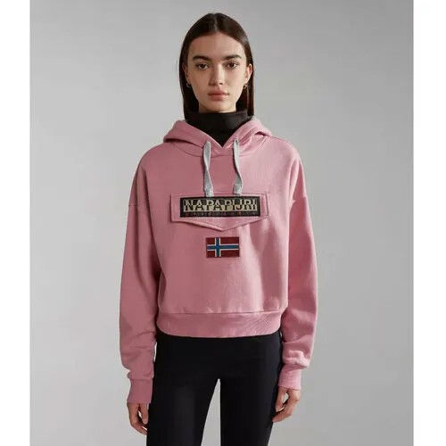 Худи NAPAPIJRI BURGEE W, размер M, , розовый