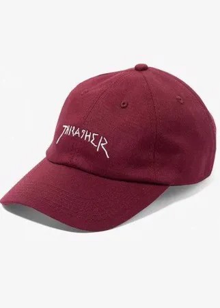 Кепка THRASHER New Religion Old Timer Hat Maroon 2021