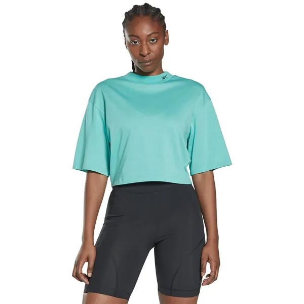 Футболка с коротким рукавом Reebok Myt Detail, зеленый