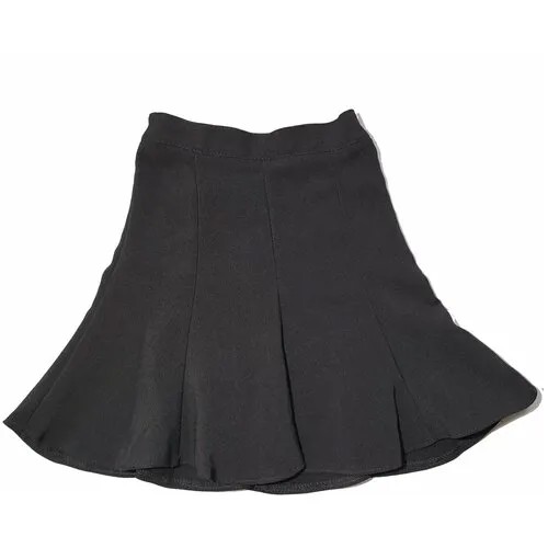 Школьная юбка, размер 140, черный