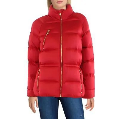Lauren Ralph Lauren Женская красная короткая куртка-пуховик Garren Garren S BHFO 5374