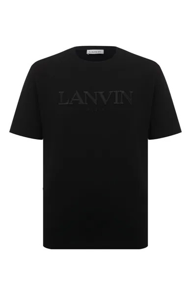 Хлопковая футболка Lanvin