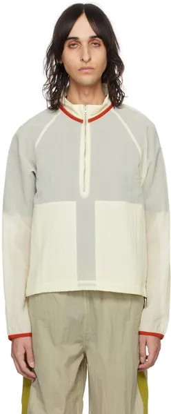 Кремового цвета Спортивная куртка Hlaupa Ranra