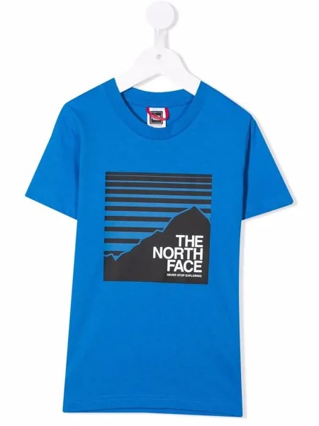 The North Face Kids футболка с логотипом