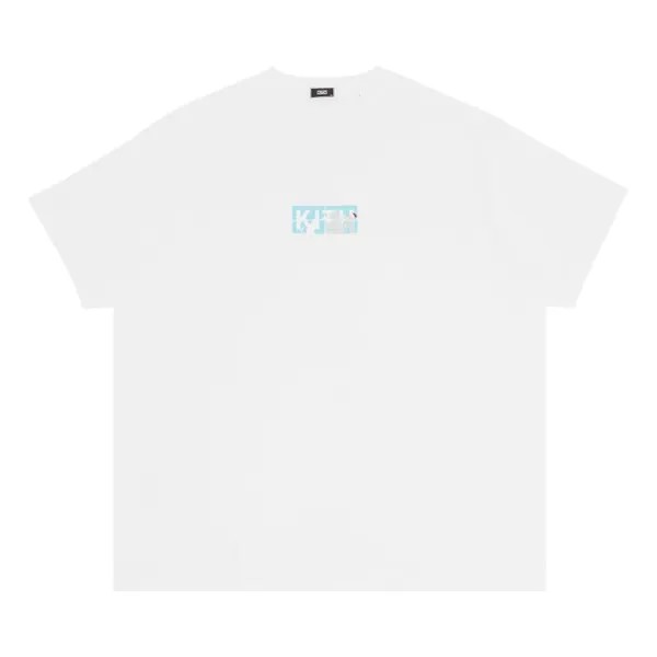 Футболка Kith Kithmas Scenic Logo Tee 'White', белый