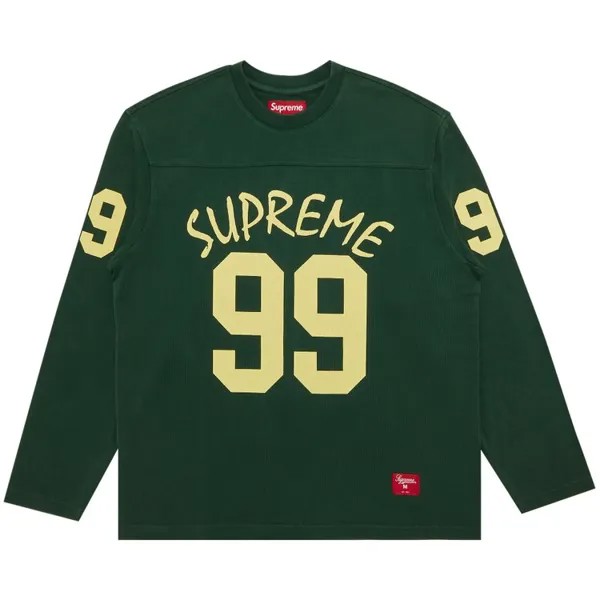 Топ Supreme 99 Long-Sleeve Football Top, зеленый