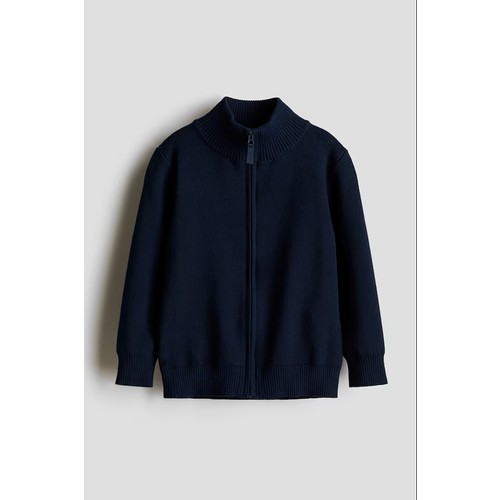 Кардиган H&M, размер 98/104, темно-синий