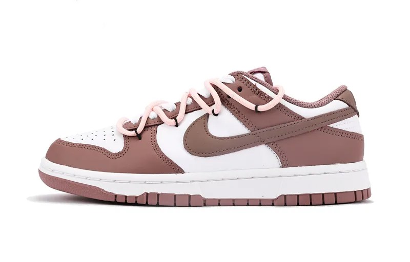 Кроссовки Nike Dunk Skateboarding Shoes Women's Low-top Light Khaki, золотой
