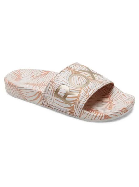 Сланцы женские Roxy ARJL101011 белые 40 EU