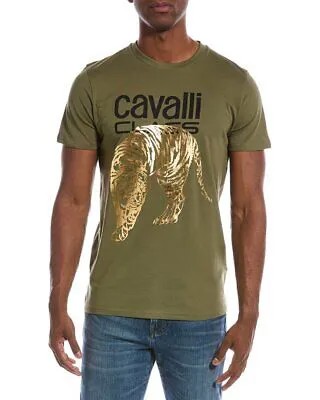 Мужская футболка с рисунком Cavalli Class