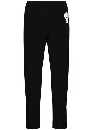 Alexander McQueen спортивные брюки с вышивкой
