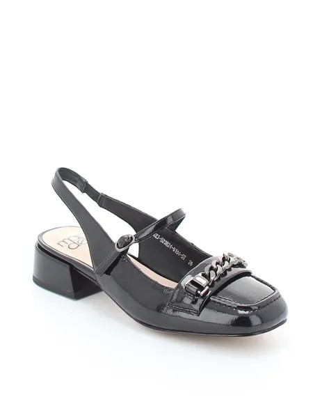 Лоферы женские MADELLA SZJ-S23H24-0104-ST черные 39 RU