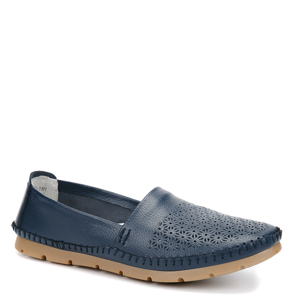 Мокасины женские Westfalika ChaFZL7602-18/1 синие 37 RU