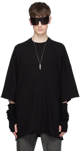 Черная футболка Томми Rick Owens Drkshdw, цвет Black