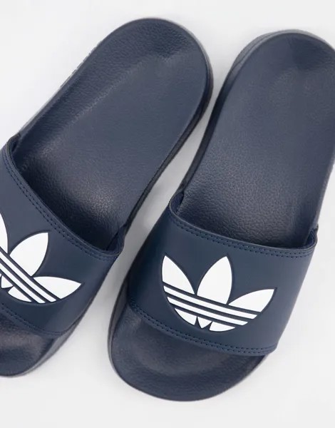 Женские шлепанцы Adidas Originals Adilette Lite, темно-синий