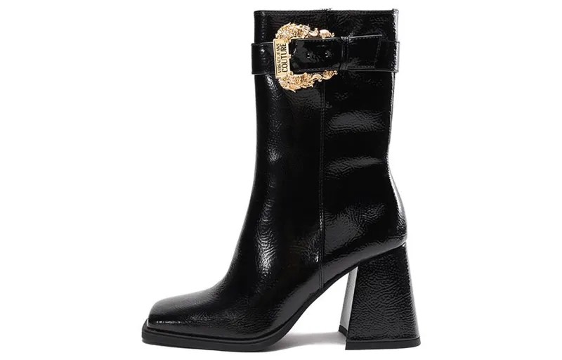 Ботильоны женские черные Versace Jeans