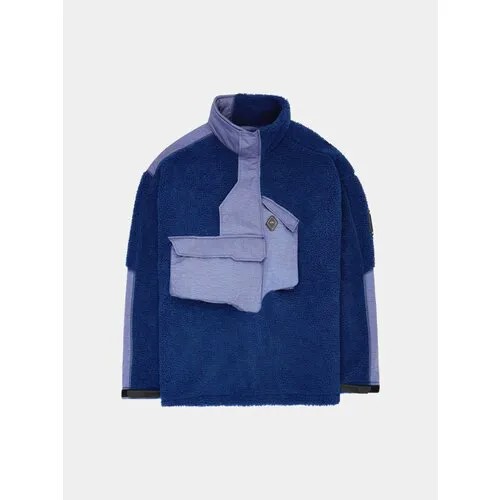 Толстовка A-COLD-WALL* Bonded Axis Fleece, размер L, синий