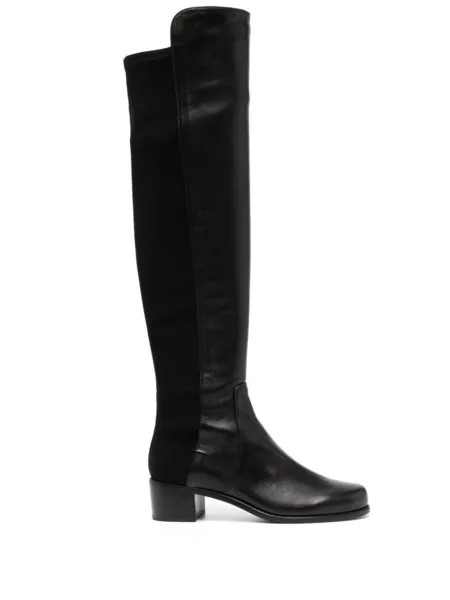 Stuart Weitzman сапоги на каблуке, черный