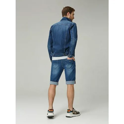 Шорты мужские джинсовые MSV027 р.34 синий