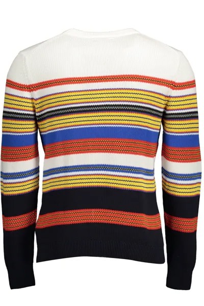 Gant Elegant с длинными рукавами и круглым вырезом мужской свитер, синий