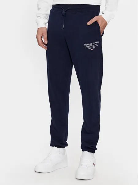 Спортивные брюки узкого кроя Tommy Jeans, синий